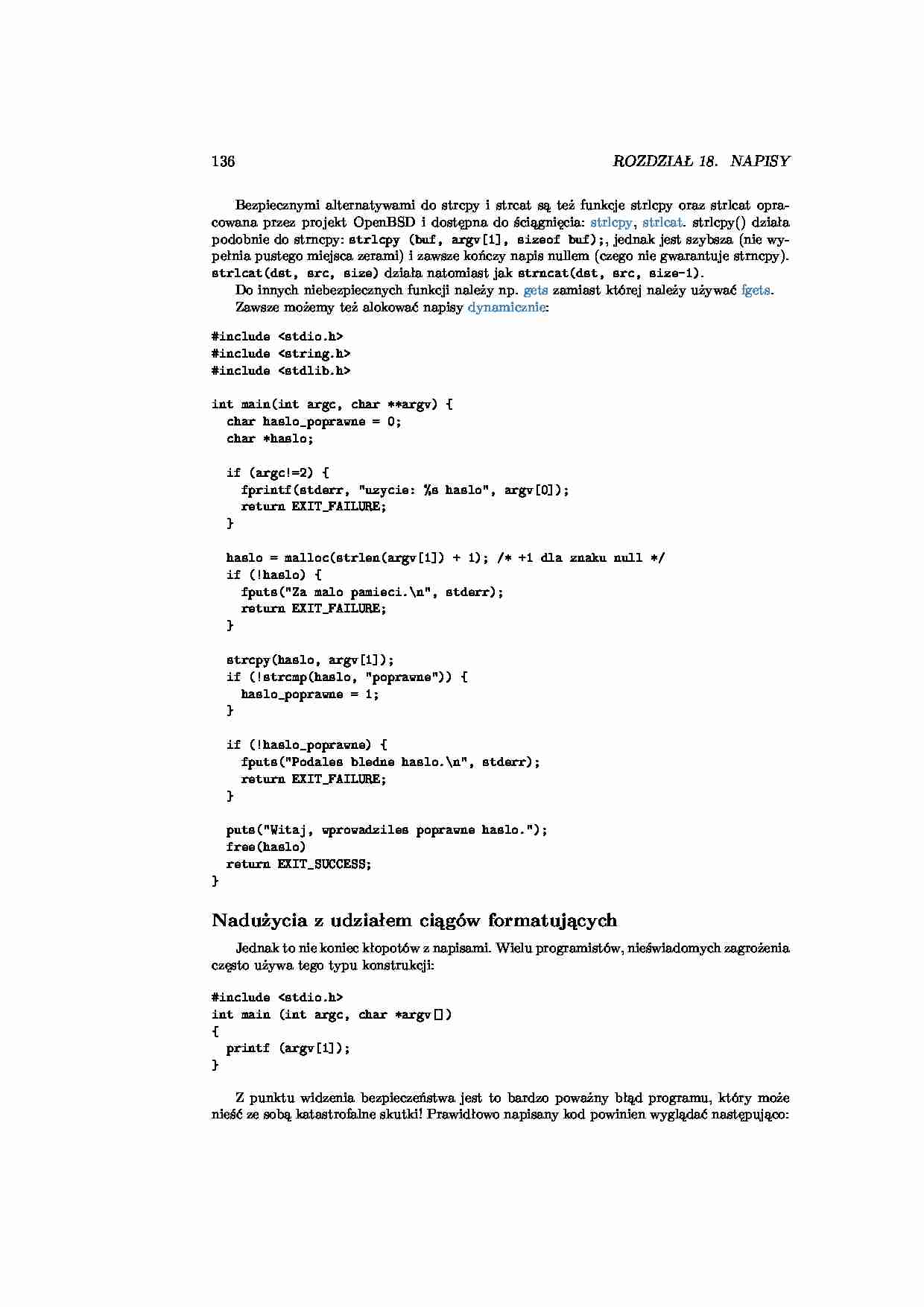 Kurs programowania w C  cz. 119 - strona 1
