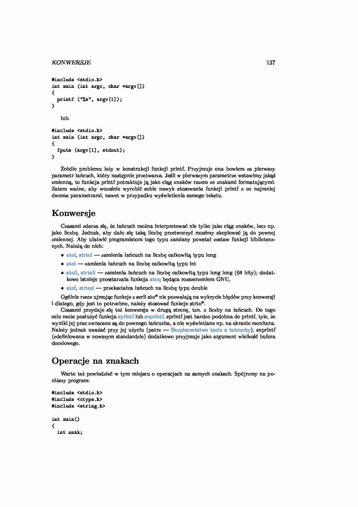 Kurs programowania w C  cz. 120 - strona 1