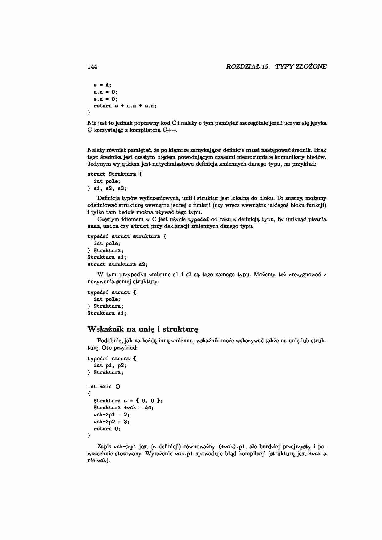 Kurs programowania w C  cz. 127 - strona 1