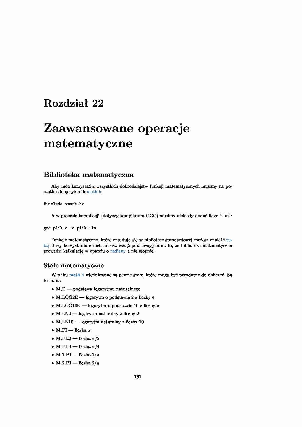 Kurs programowania w C cz. 142 - strona 1