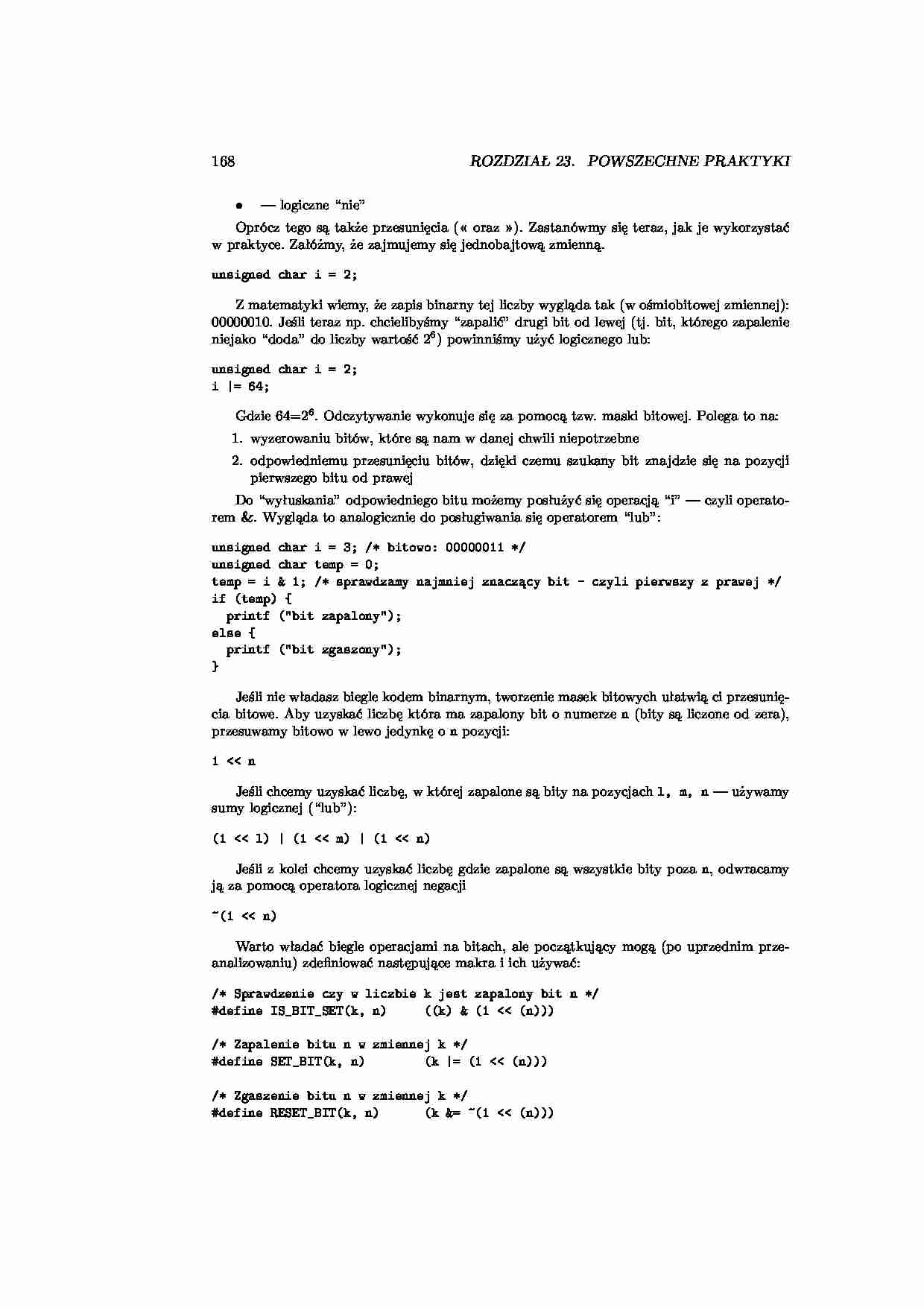 Kurs programowania w C cz. 149 - strona 1