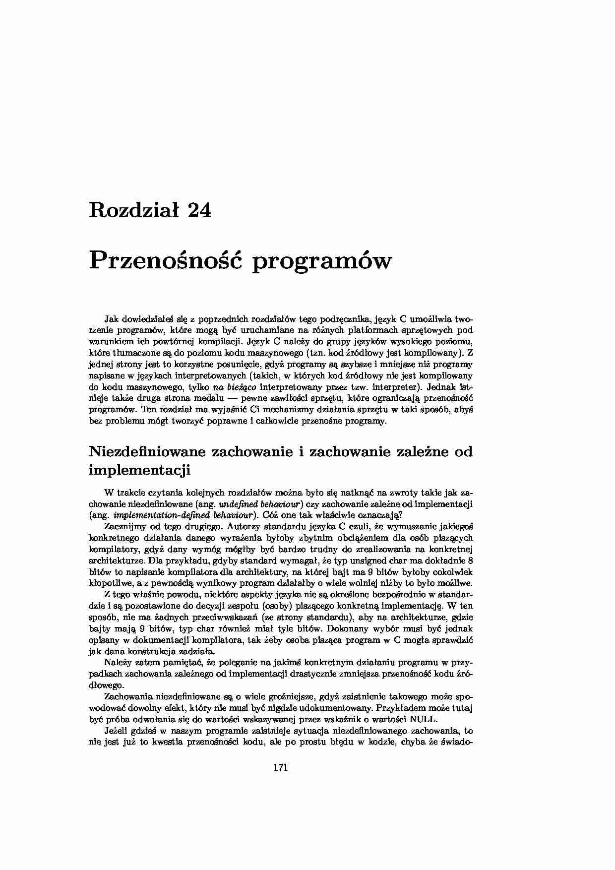 Kurs programowania w C cz. 151 - strona 1