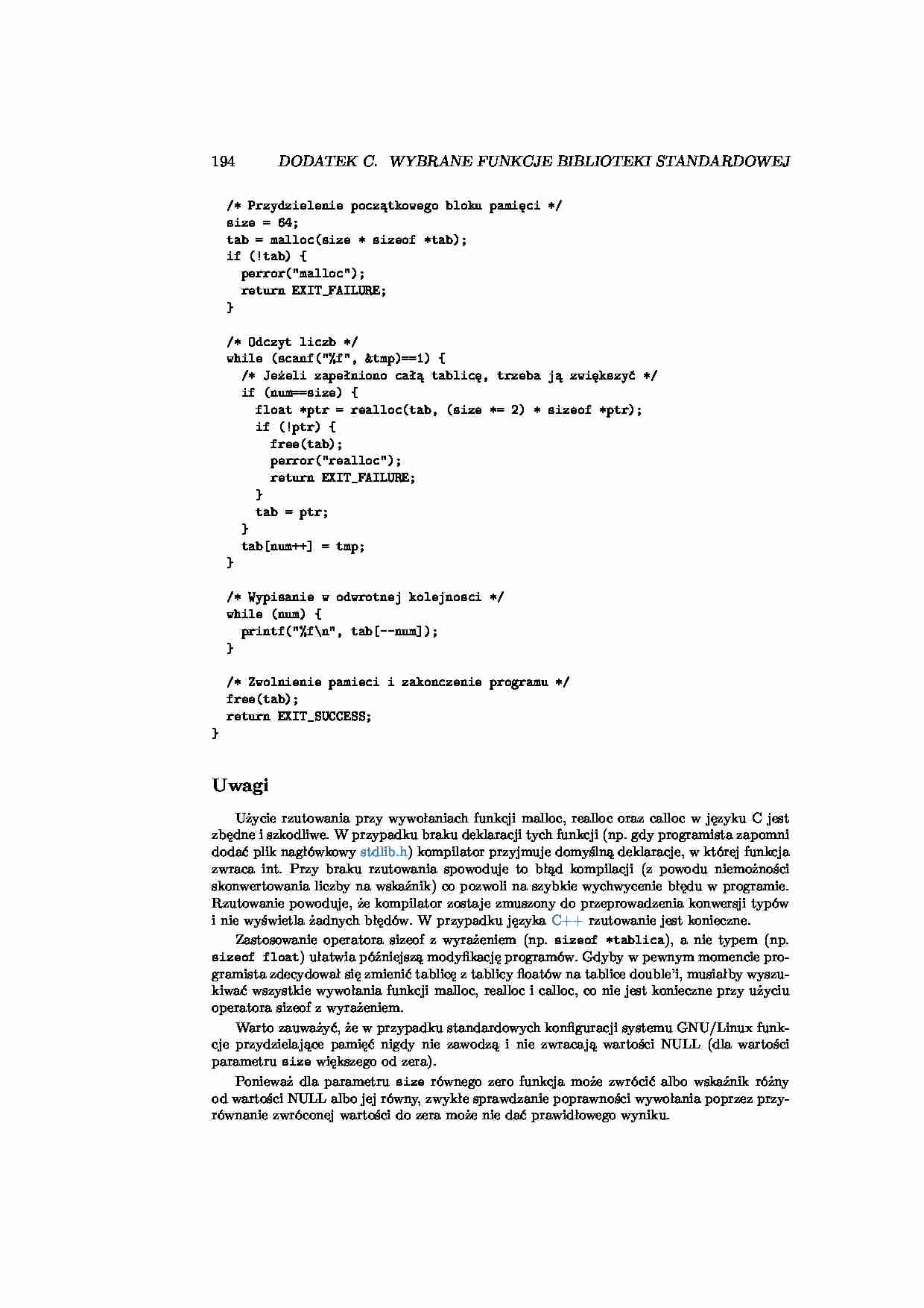 Kurs programowania w C cz. 172 - strona 1