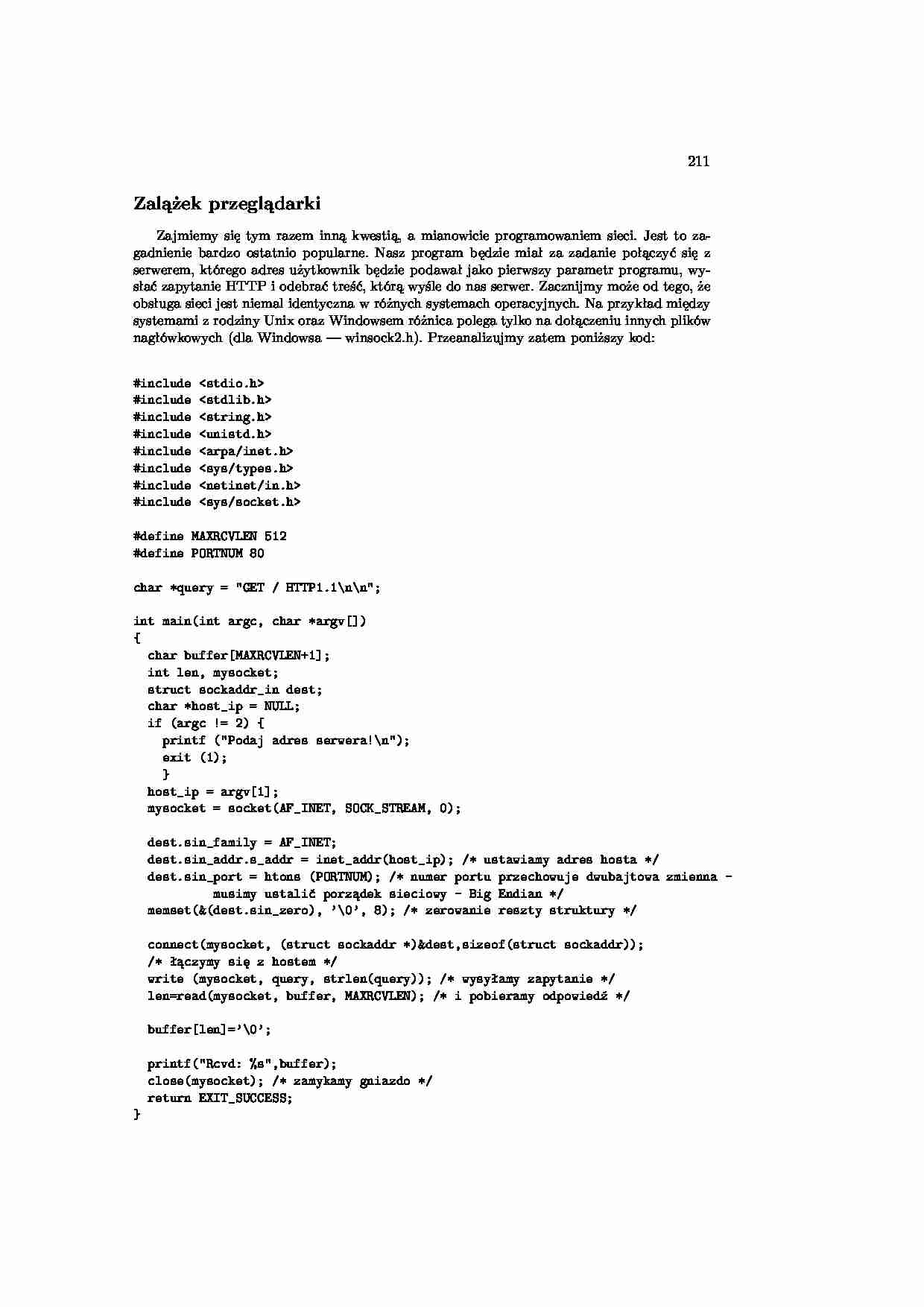 Kurs programowania w C cz. 188 - strona 1