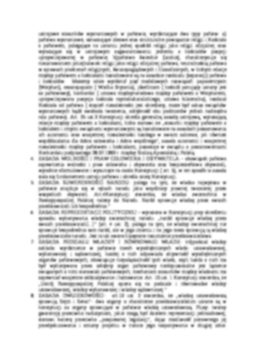 Podstawowe założenia Konstytucji z 1997  - strona 2