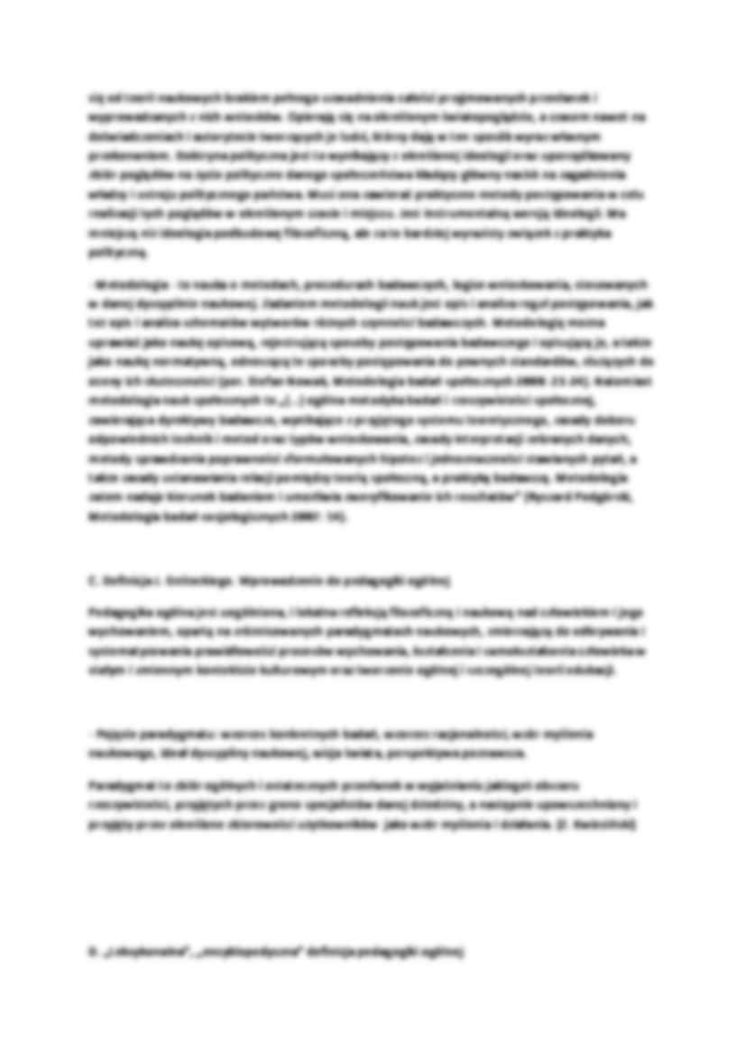 Cele i zadania pedagogiki  - strona 2