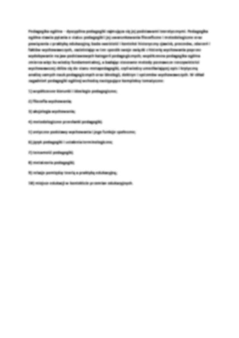 Cele i zadania pedagogiki  - strona 3