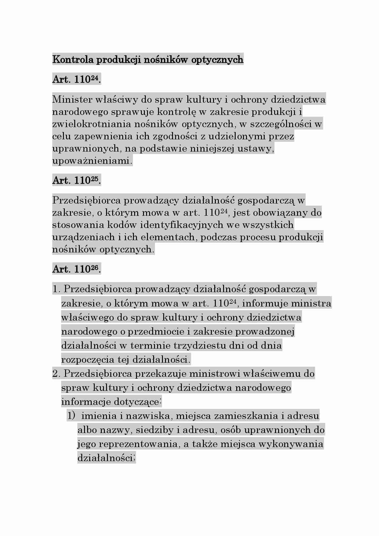 Kontrola produkcji nośników optycznych - strona 1