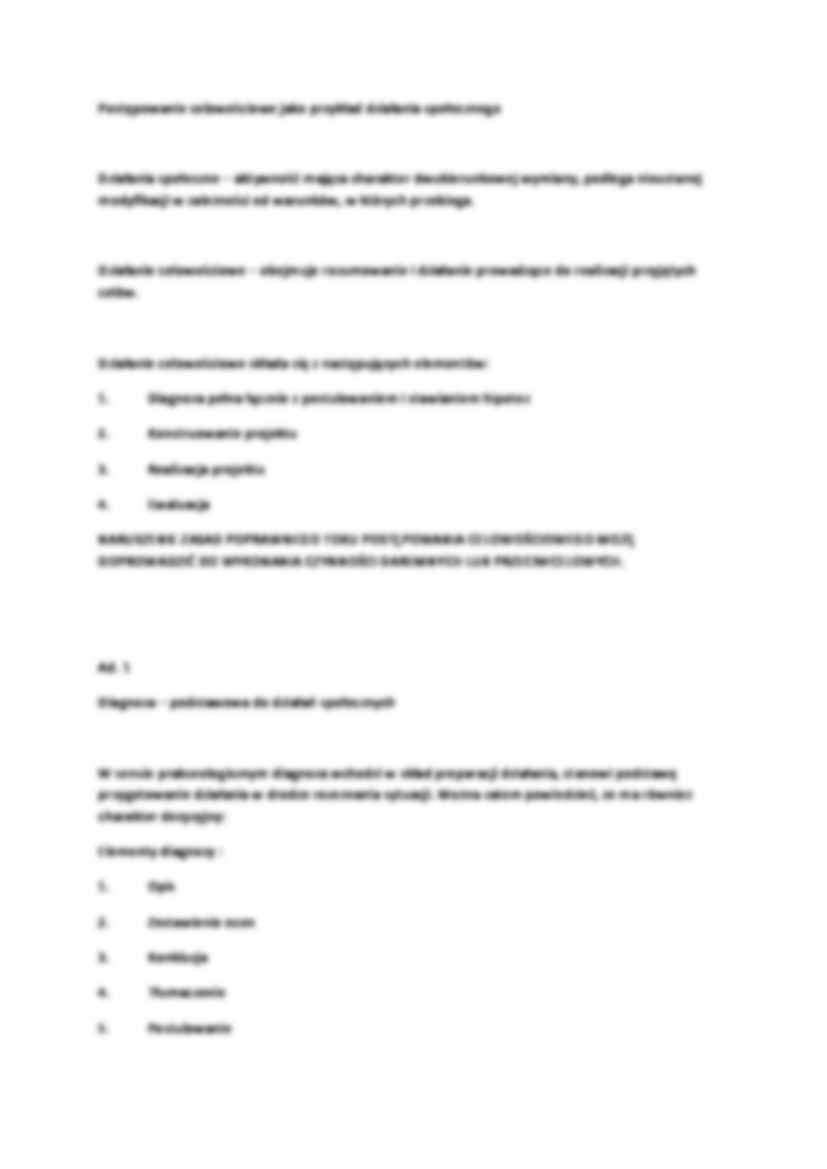 Diagnostyka psychopedagogiczna - podstawowe pojęcia - strona 2