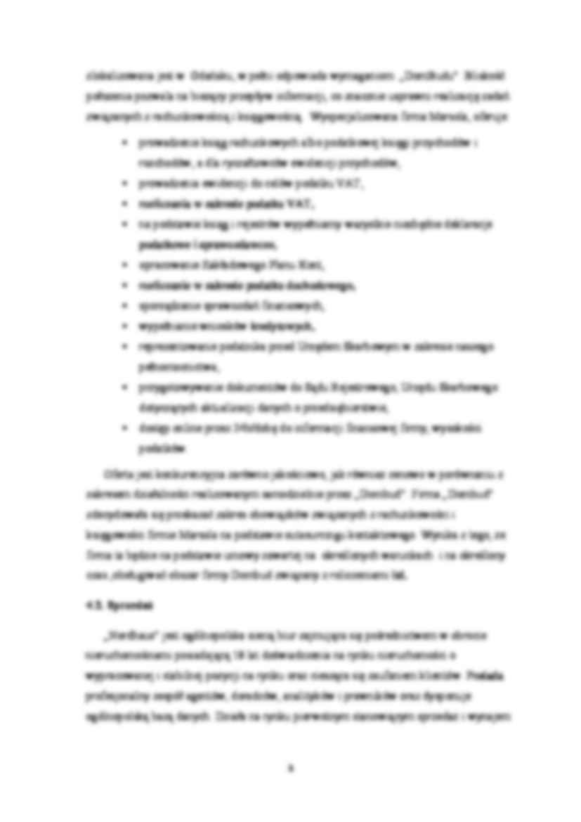 Projekt outsorcingowy - opracowanie - strona 3