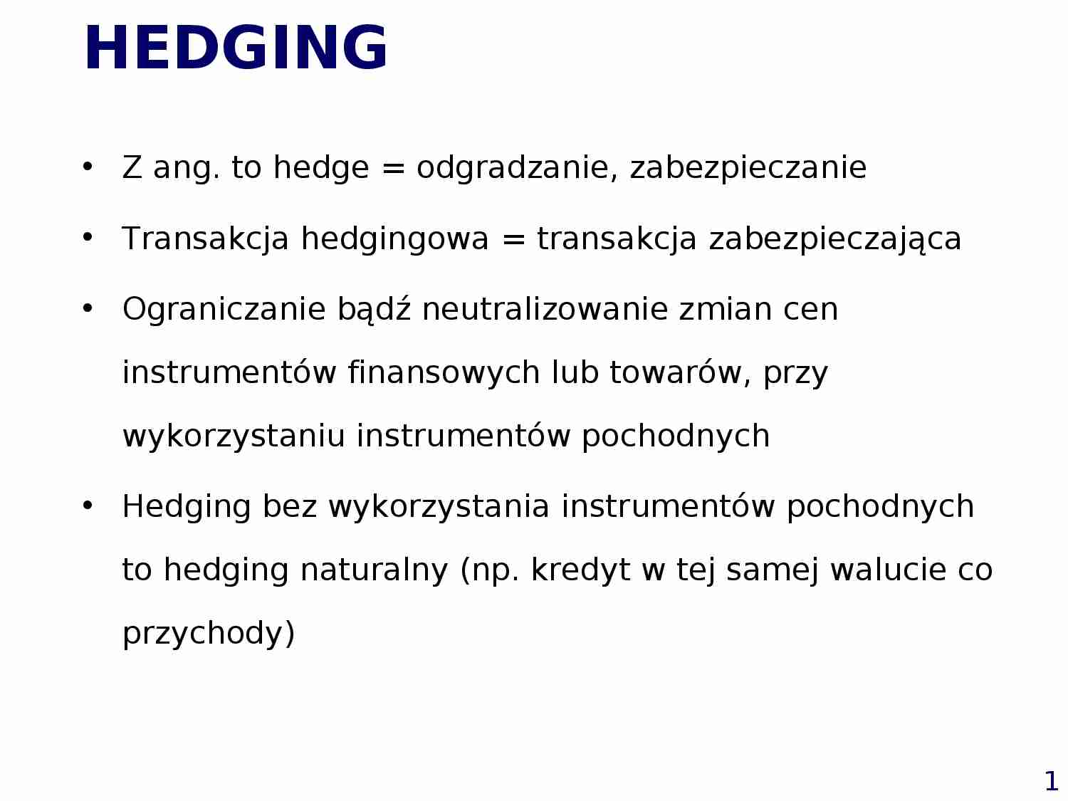 Henging - strona 1