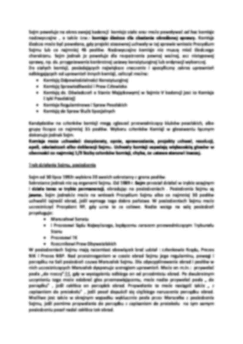 Organizacja i tryb funkcjonowania Sejmu - strona 3