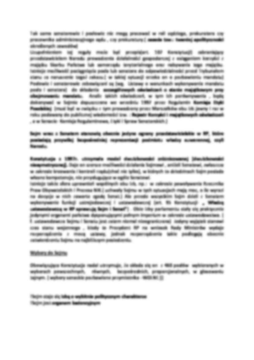 Pozycja prawno-ustrojowa Sejmu RP - strona 2