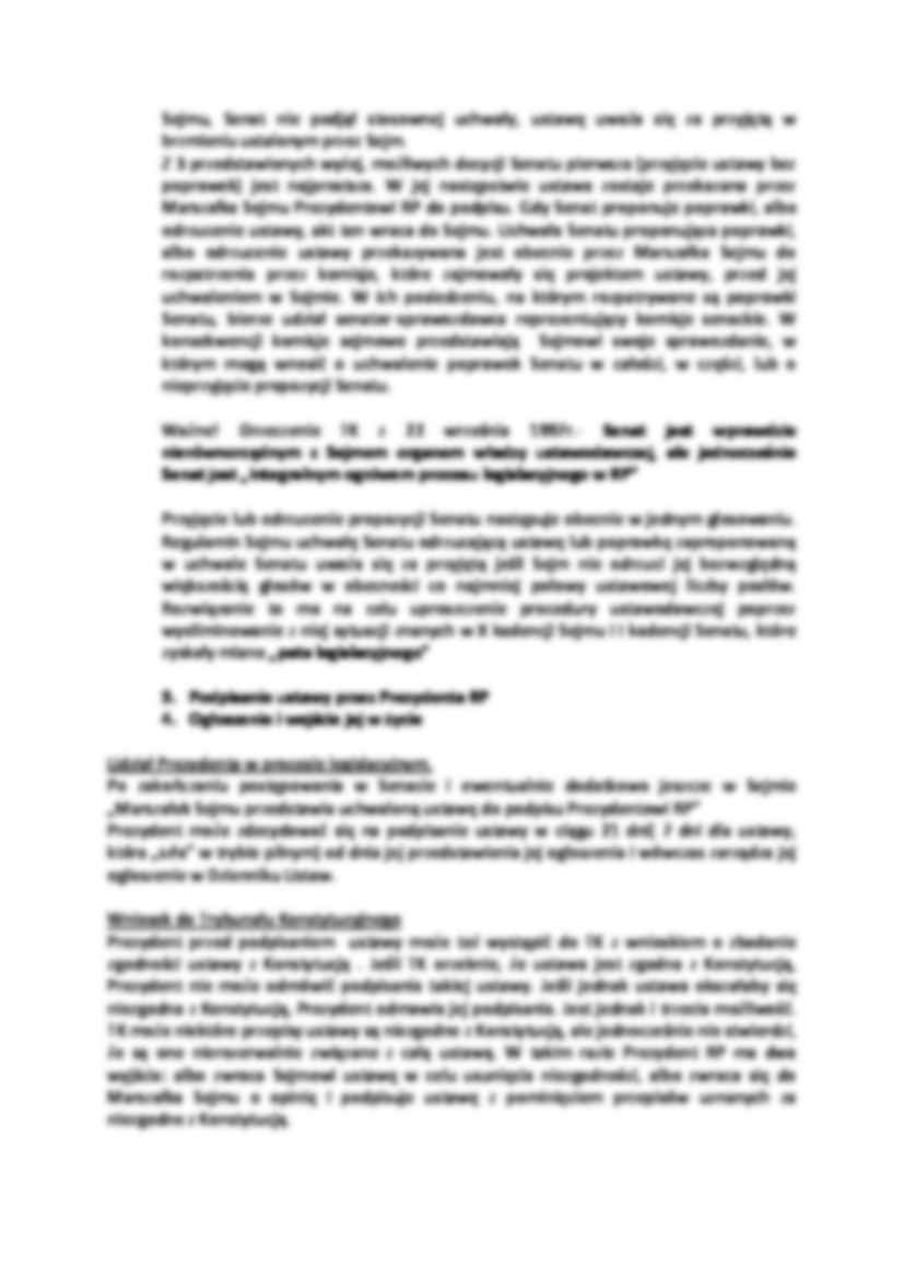 Prace nad projektem ustawy w Sejmie  i Senacie - strona 3