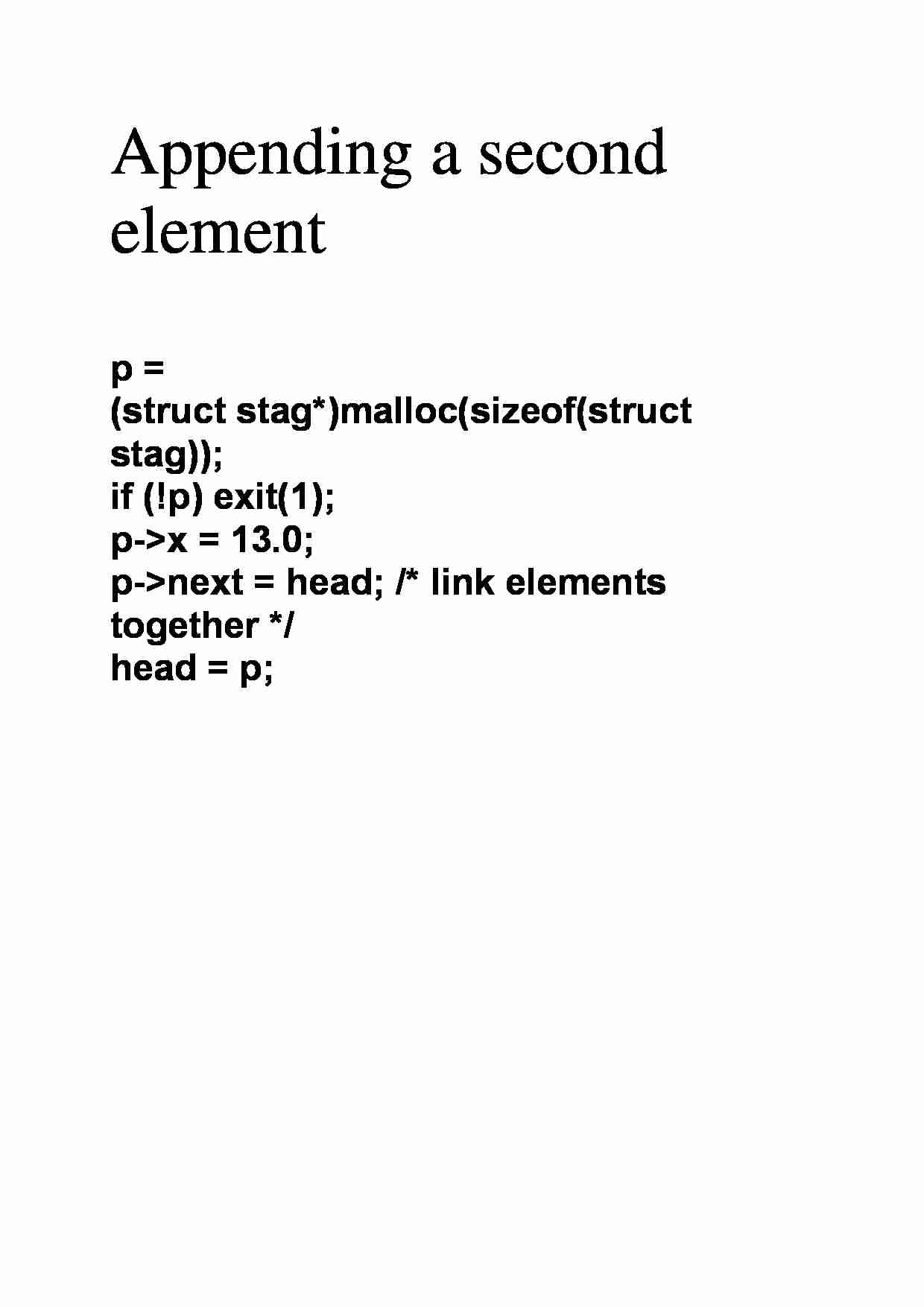 Appending a second element - strona 1