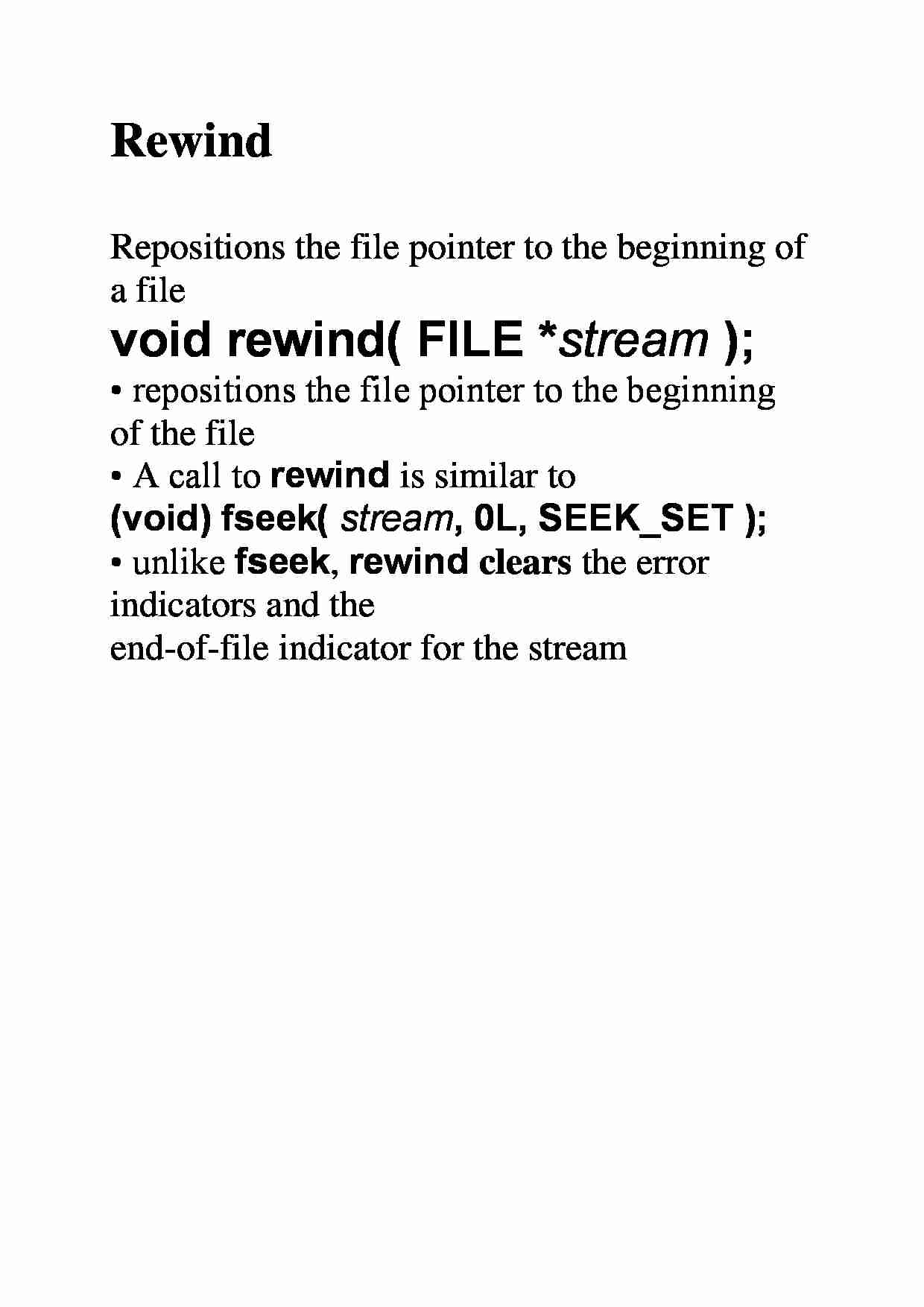 Rewind  - overview - strona 1