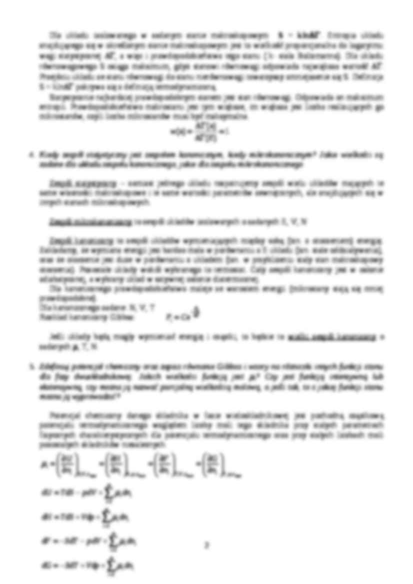 pytania i odpowiedzi z egzaminu - termodynamika - strona 2
