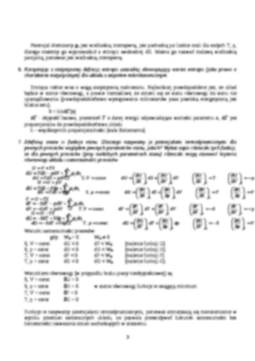 pytania i odpowiedzi z egzaminu - termodynamika - strona 3