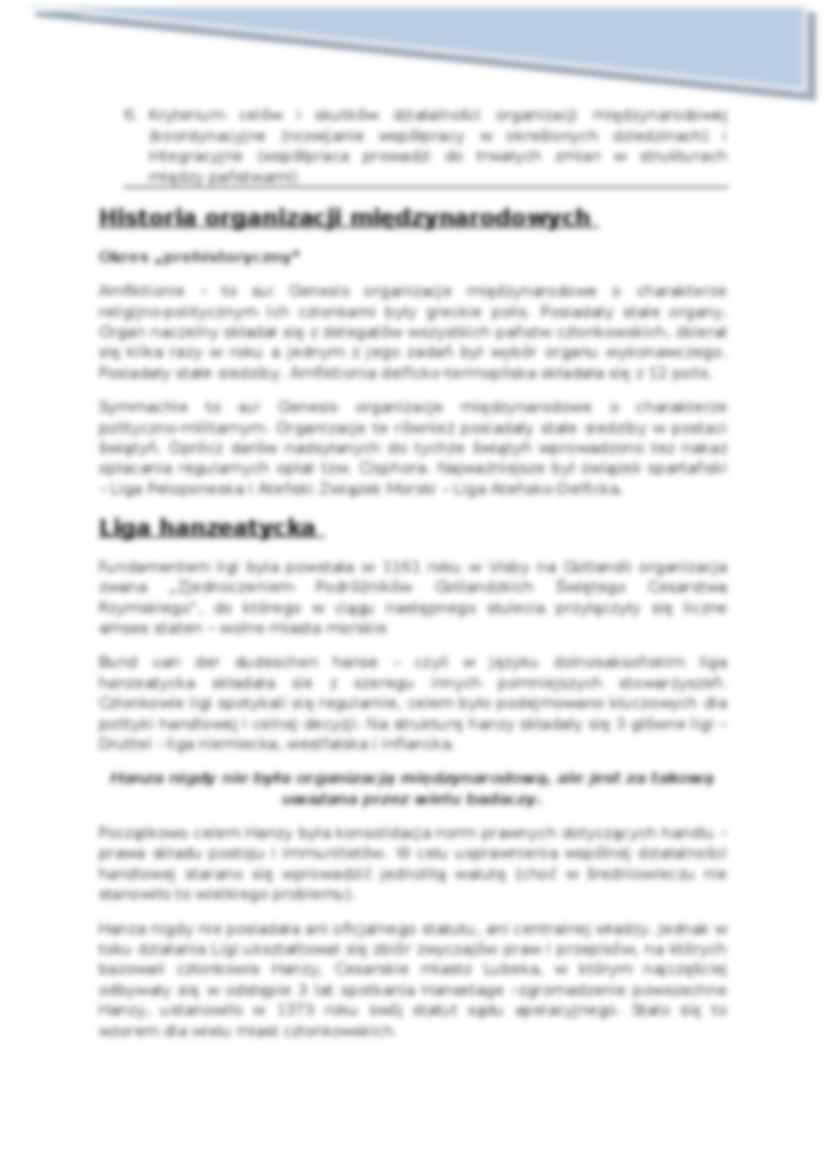 Organizacje międzynarodowe i ich typologia - strona 2