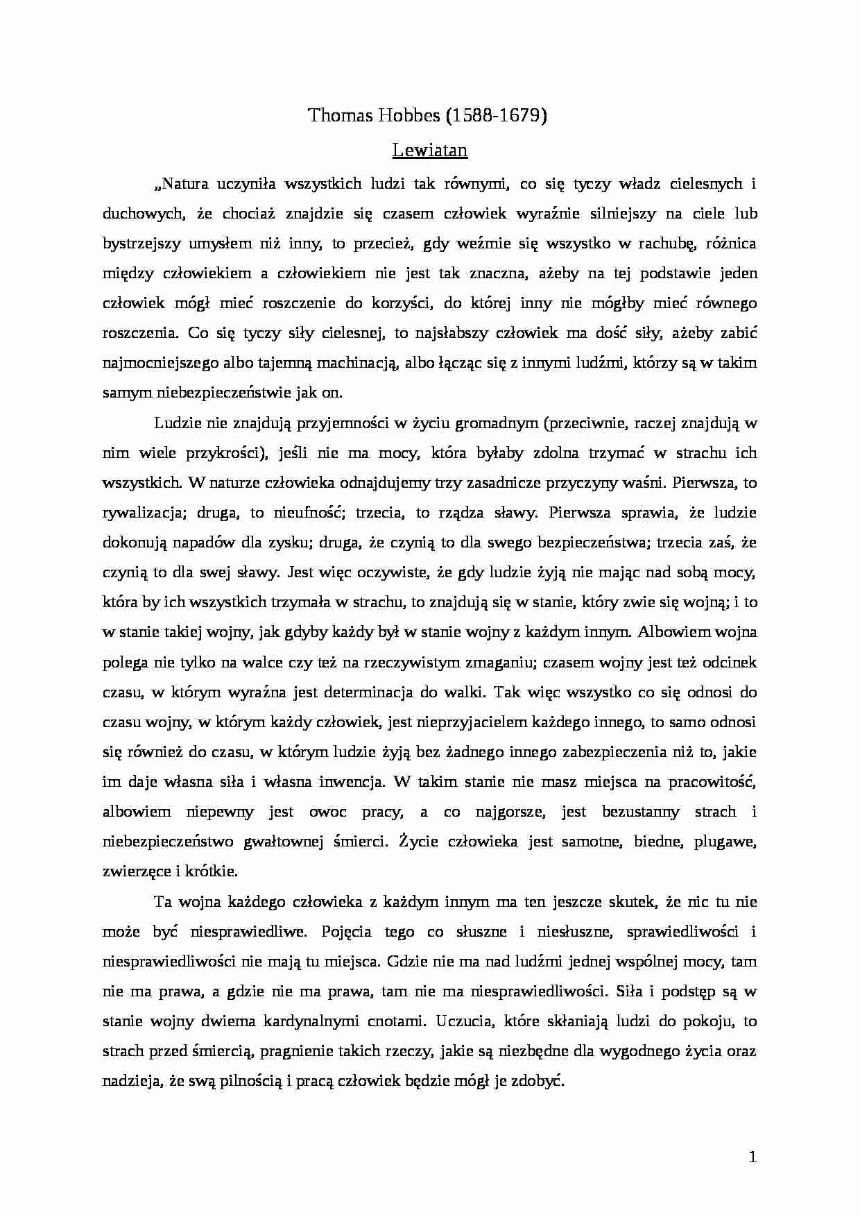 Kontraktualizm  - strona 1