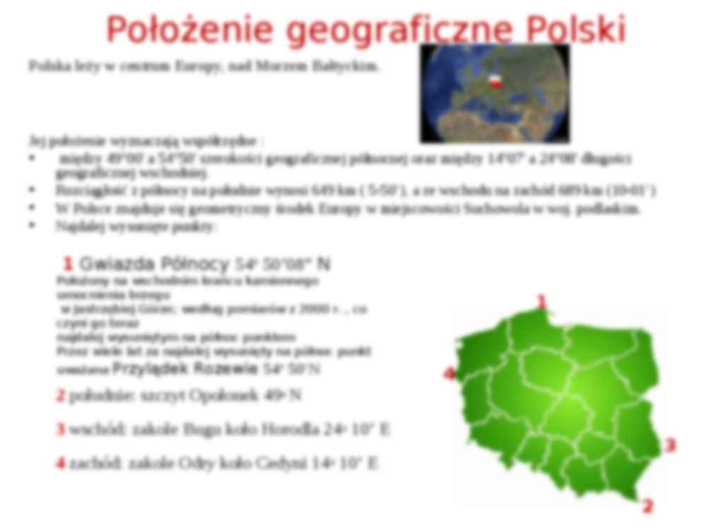 Położenie Polski i podział administracyjny - strona 2