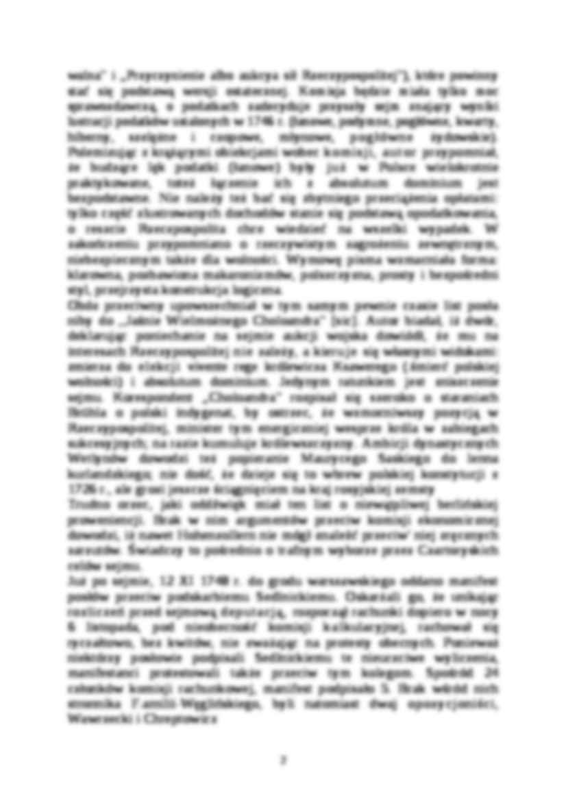 Upadek Sejmu w latach 1733-63 - strona 2