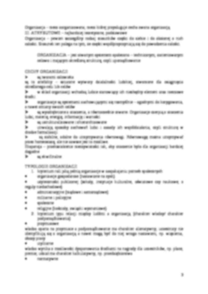 Organizacja i zarządzanie - podstawy  - strona 3