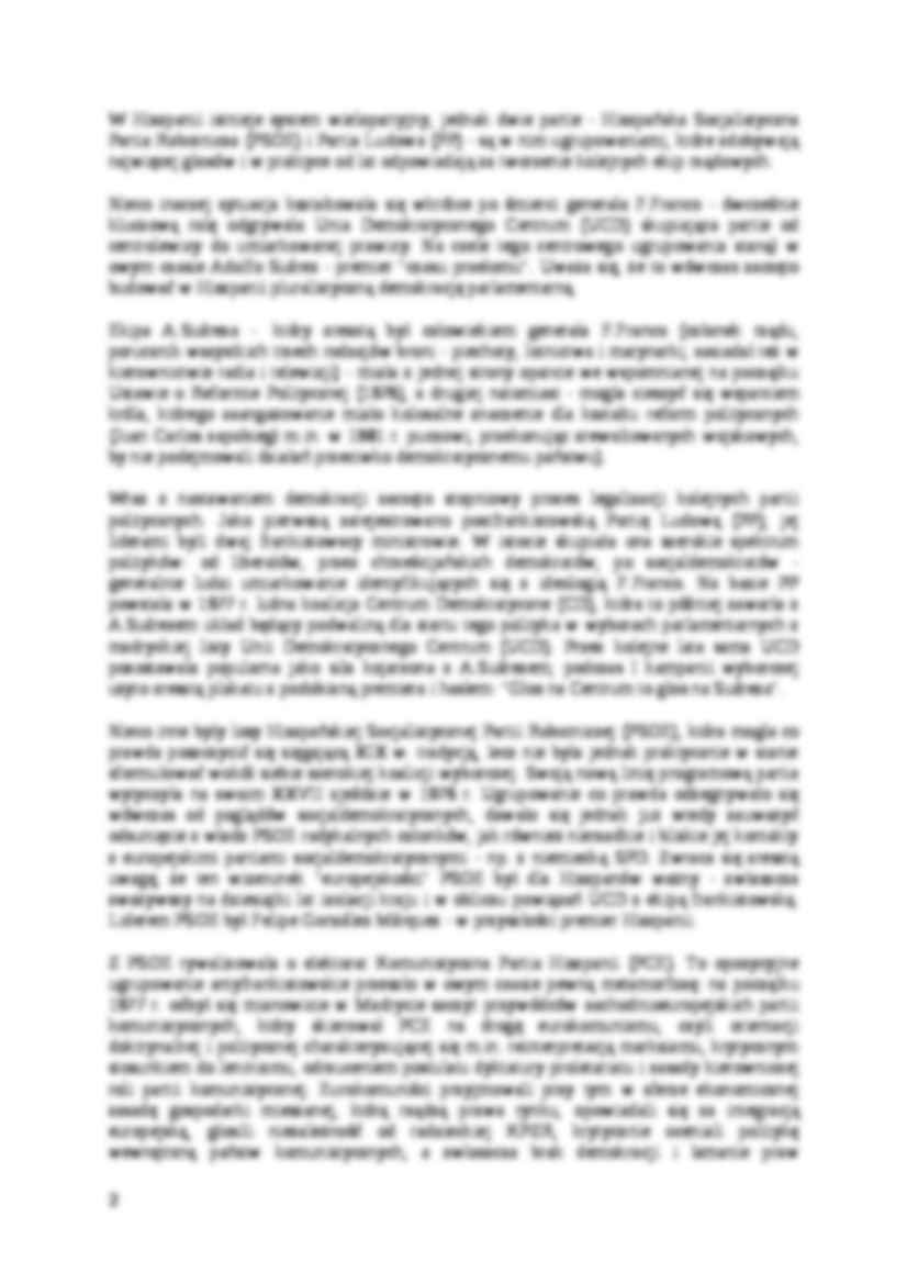 System polityczny Hiszpanii - strona 2