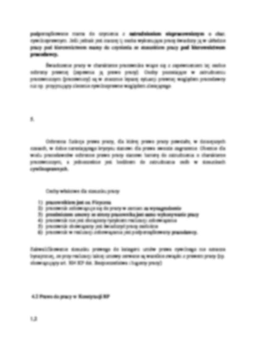 Prawo do pracy w ustawodawstwie polskim - strona 2