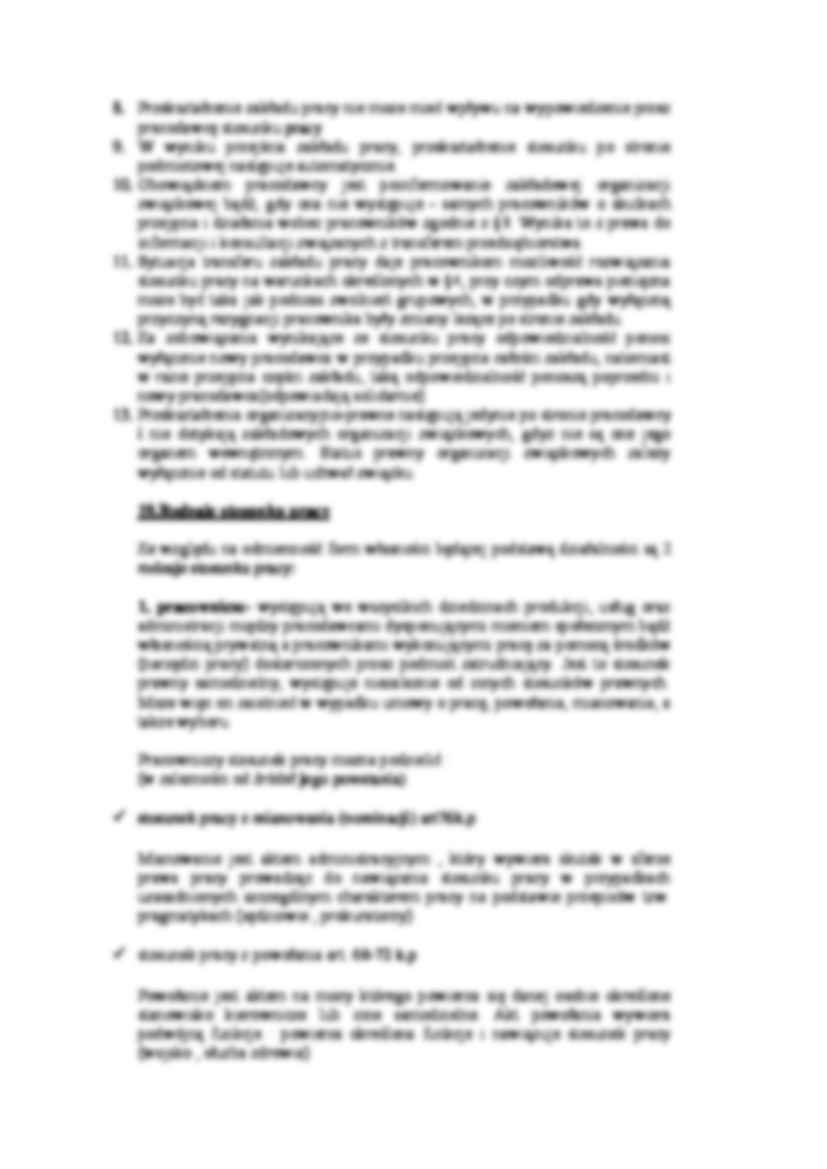 Stosunek pracy w okresie przekształceń organizacyjno-prawnych zakładów pracy - strona 2