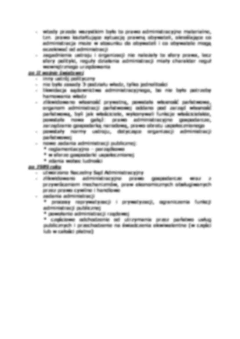 Geneza i rozwój prawa administracyjnego oraz nauki prawa administracyjnego - strona 2