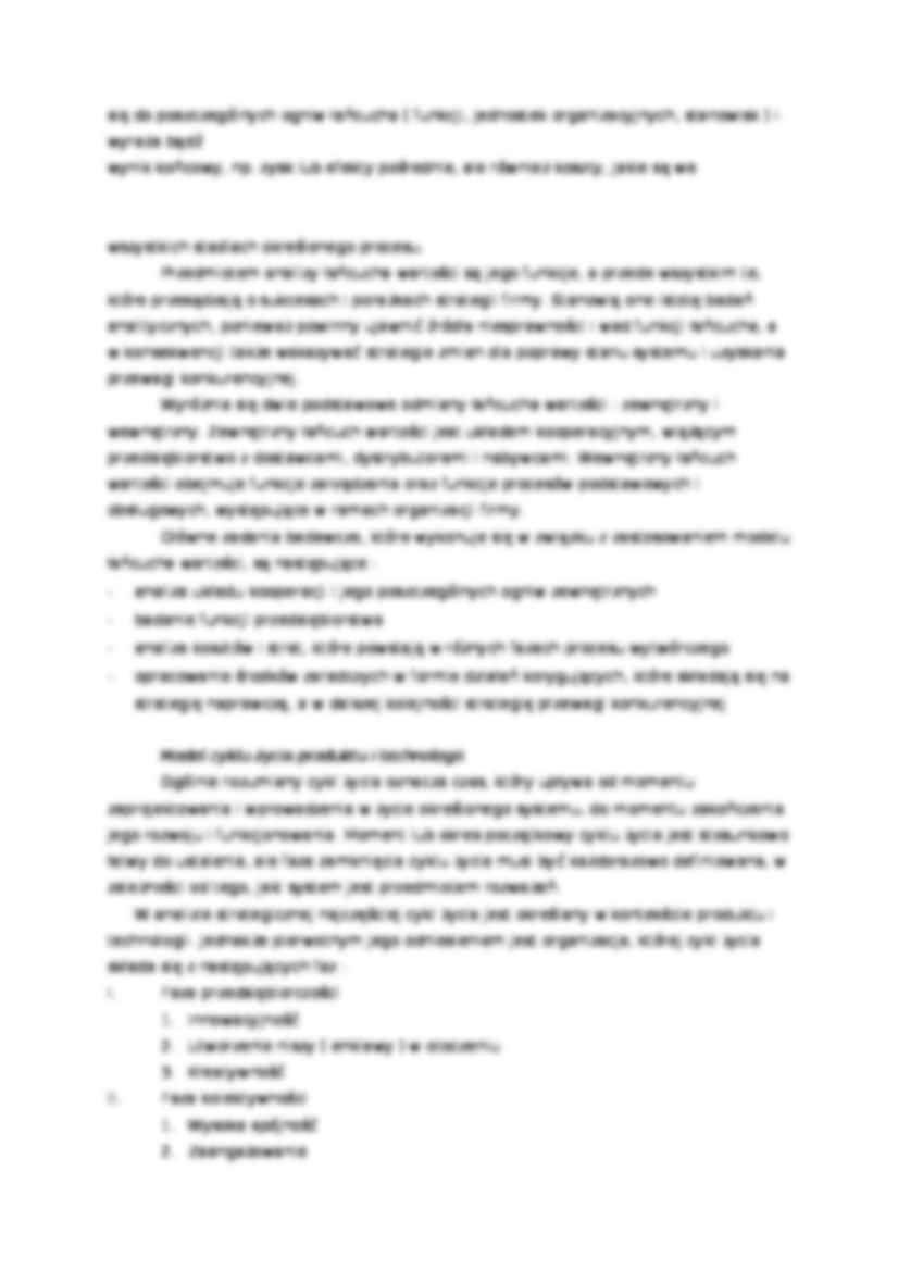 Analiza strategiczna firmy - startegia - strona 3