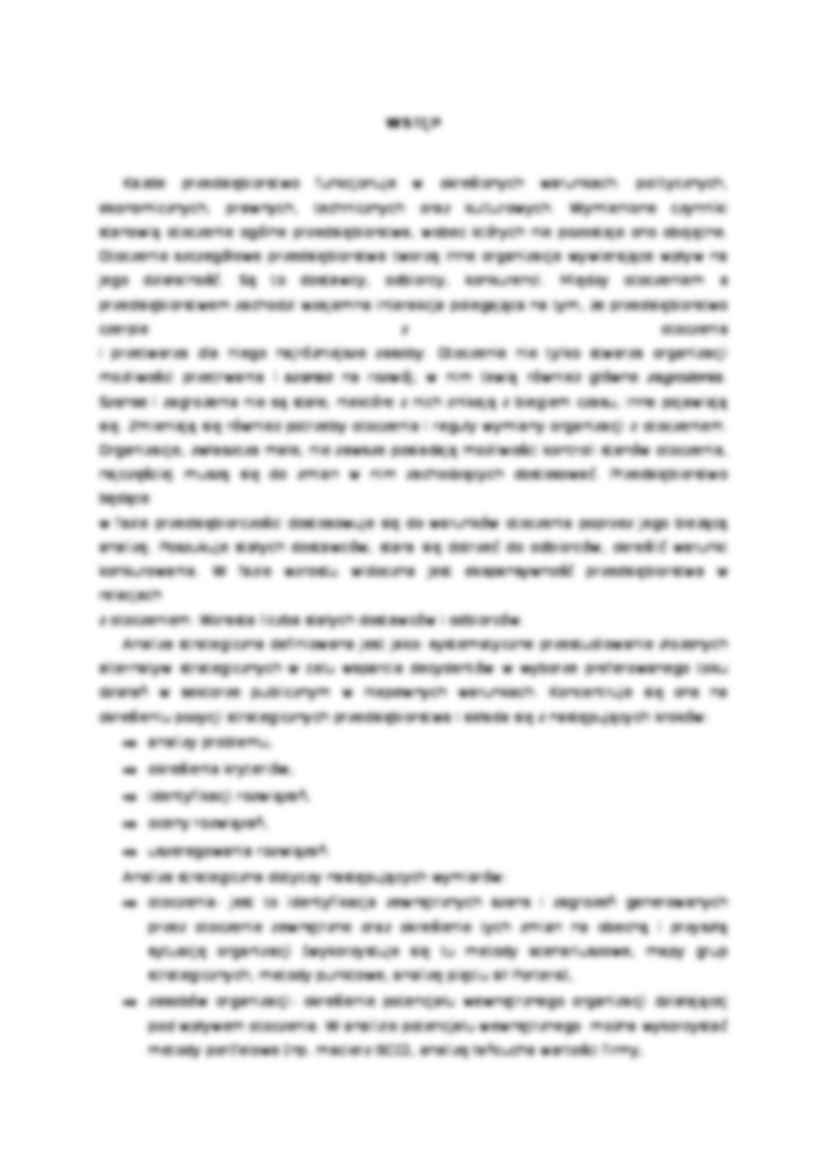 Analiza strategiczna zakładu fryzjerskiego - Analiza strukturalna sektora - strona 3