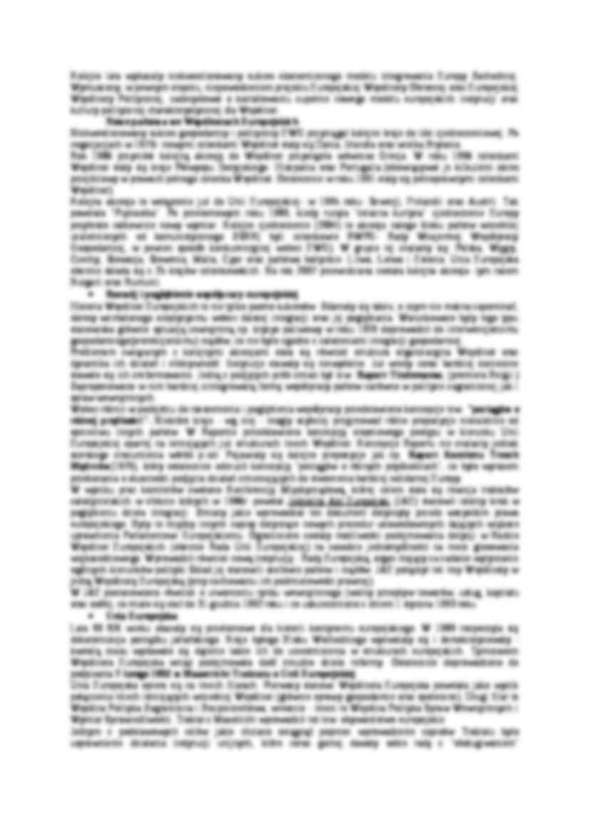   Uwarunkowania i postępy idei zjednoczenia Europy Zachodniej (1946-1992) - strona 3