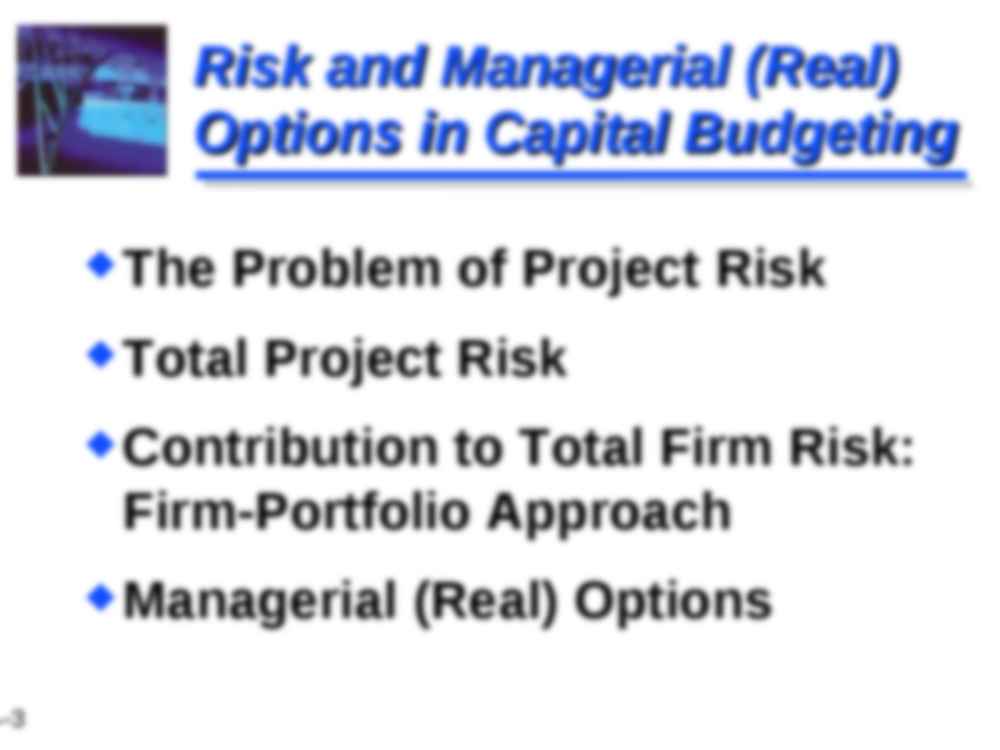 Ryzyko w projektach inwestycyjnych-cześć 1 - strona 3