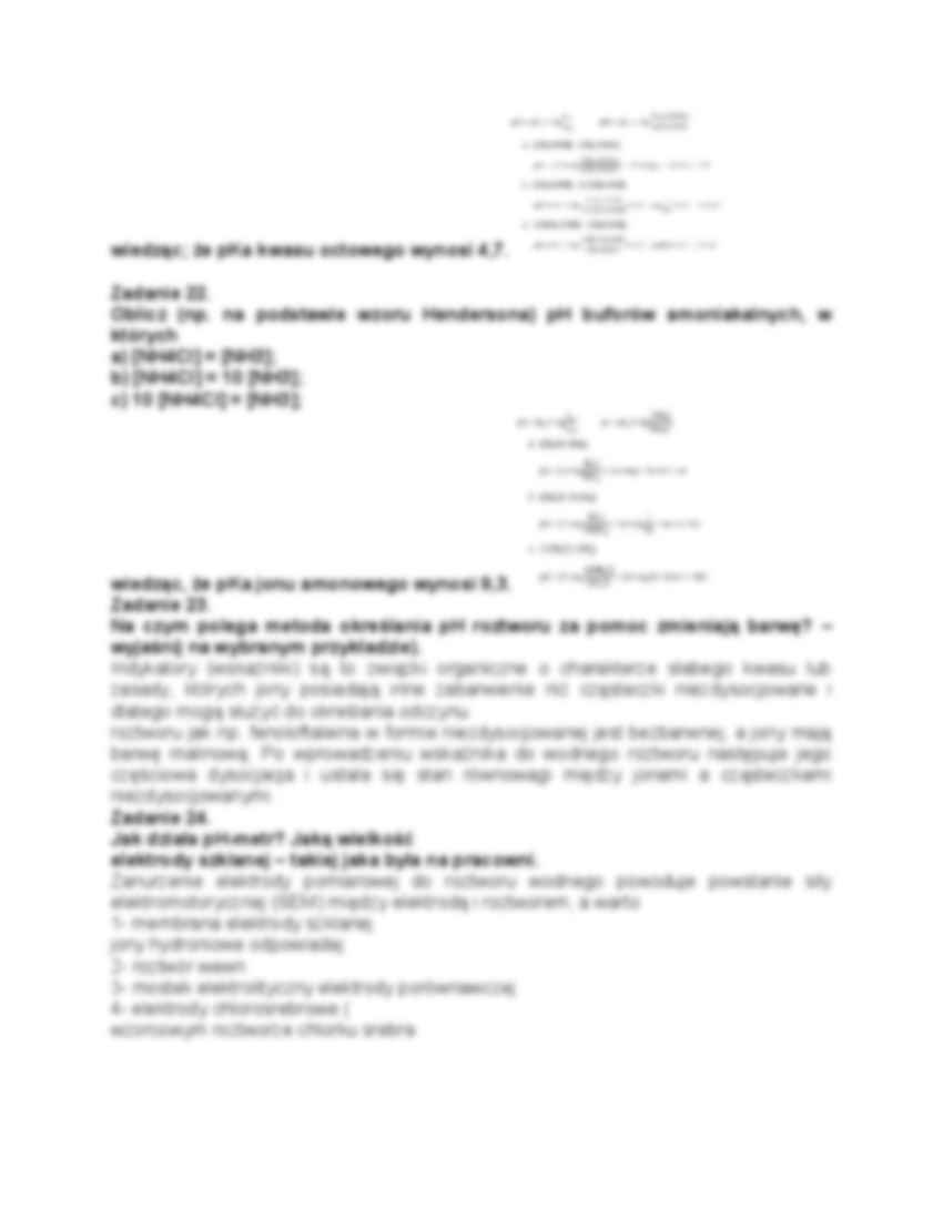 Chemia analityczna-zadania od 20 - strona 2