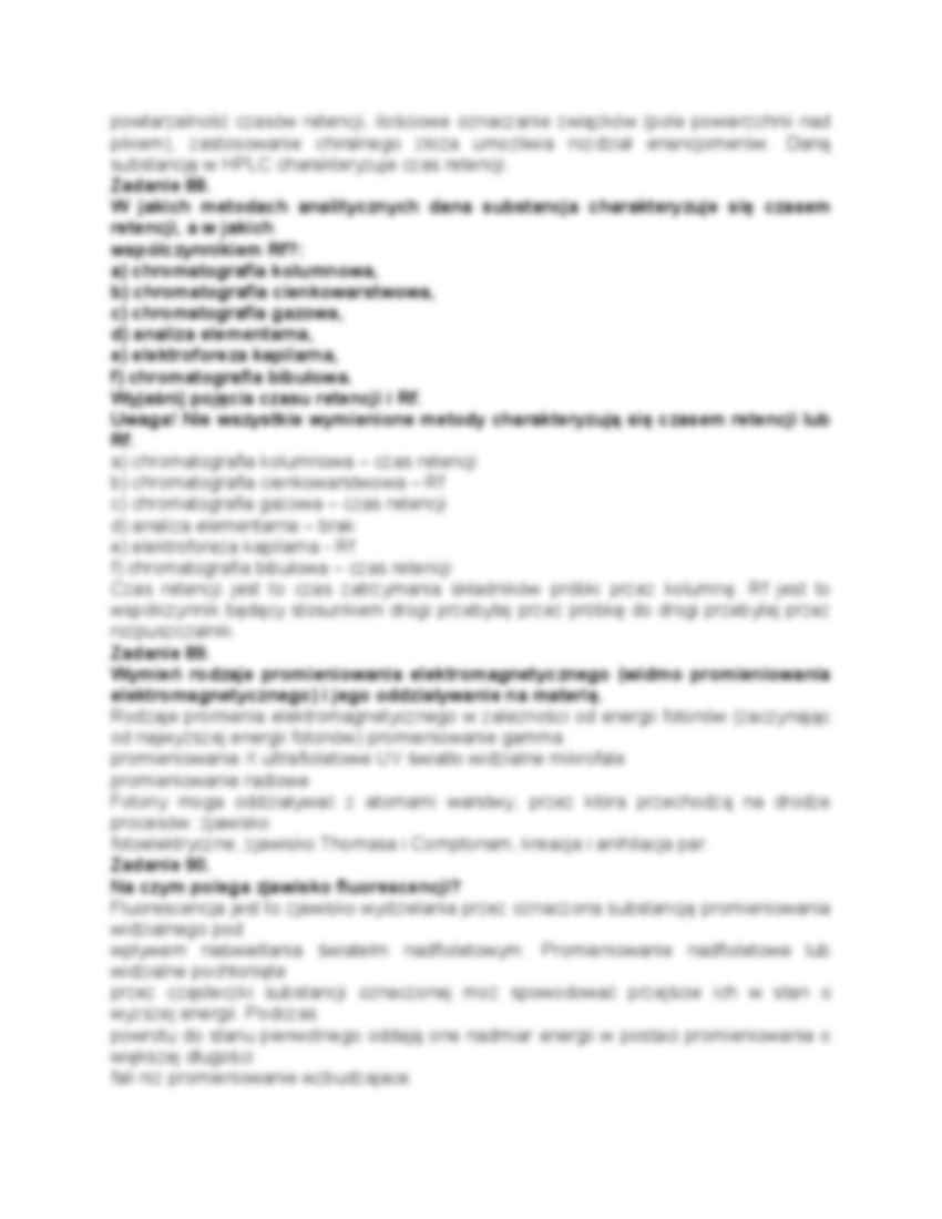 Chemia analityczna-zadania - Elektroforeza - strona 2