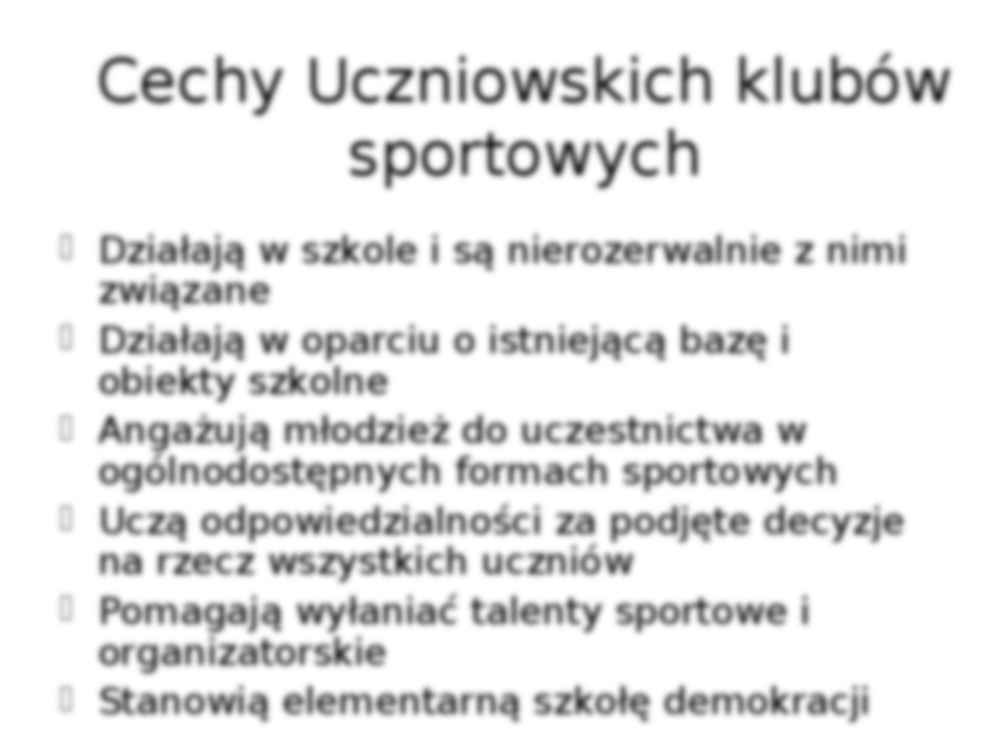 Uczniowskie Kluby Sportowe - prezentacja - strona 2