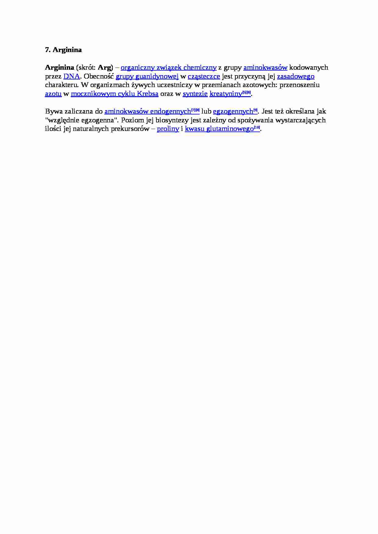 Beta-hydroksy-metylomaślan  Arginina - strona 1
