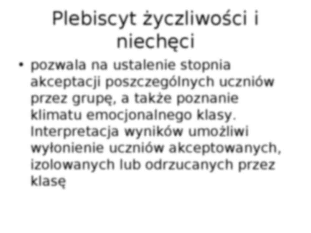 Diagnoza ustosunkowań interpersonalnych w zespole sportowym - strona 3