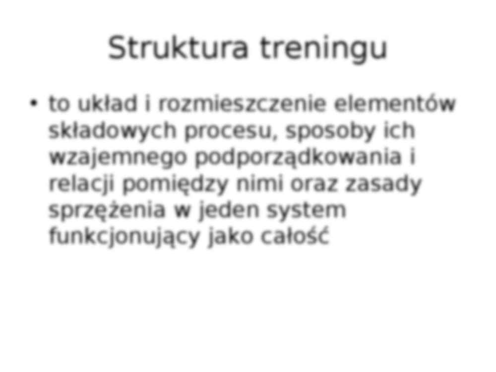 Struktura treningu - prezentacja - strona 2