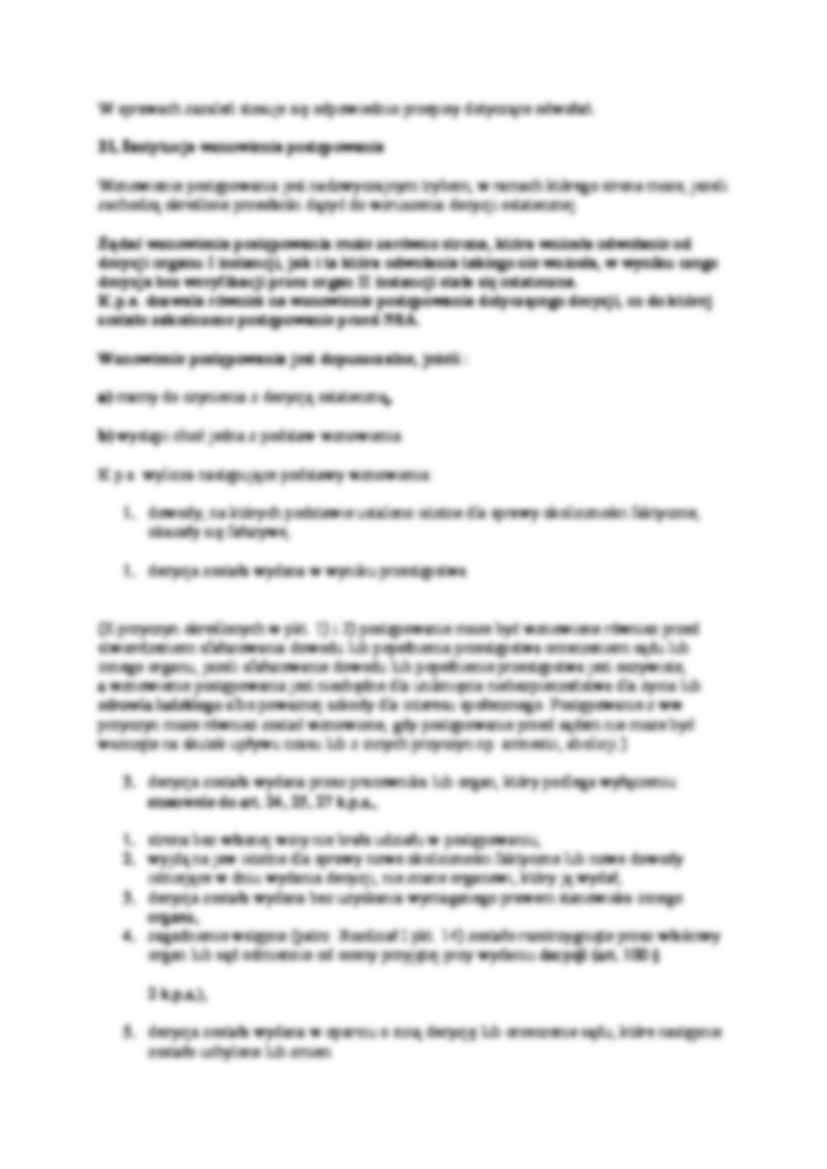 Postępowanie administracyjne - wykład 9 - strona 3