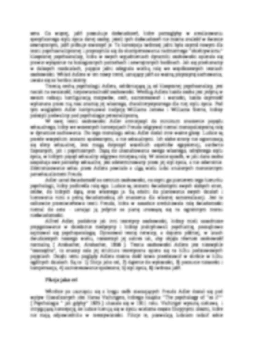ALFRED ADLER - Psychiatria - strona 2