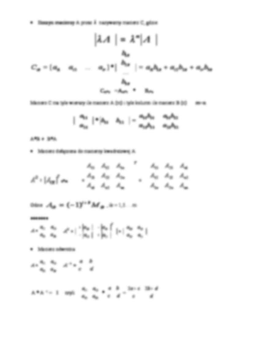 Wzory - matematyka kolokwium I - strona 3