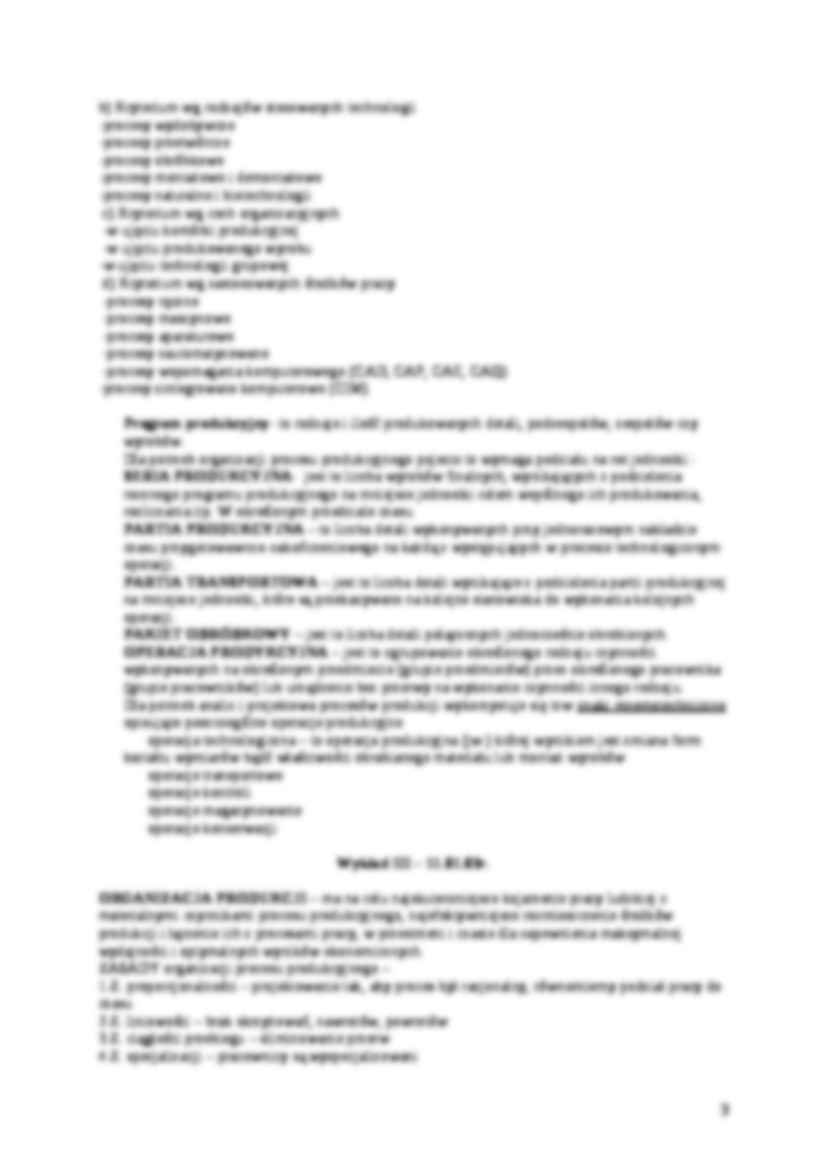 Zarządzanie produkcją - wykłady - strona 3
