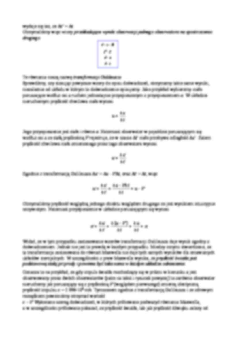 Elementy teorii względności - strona 2