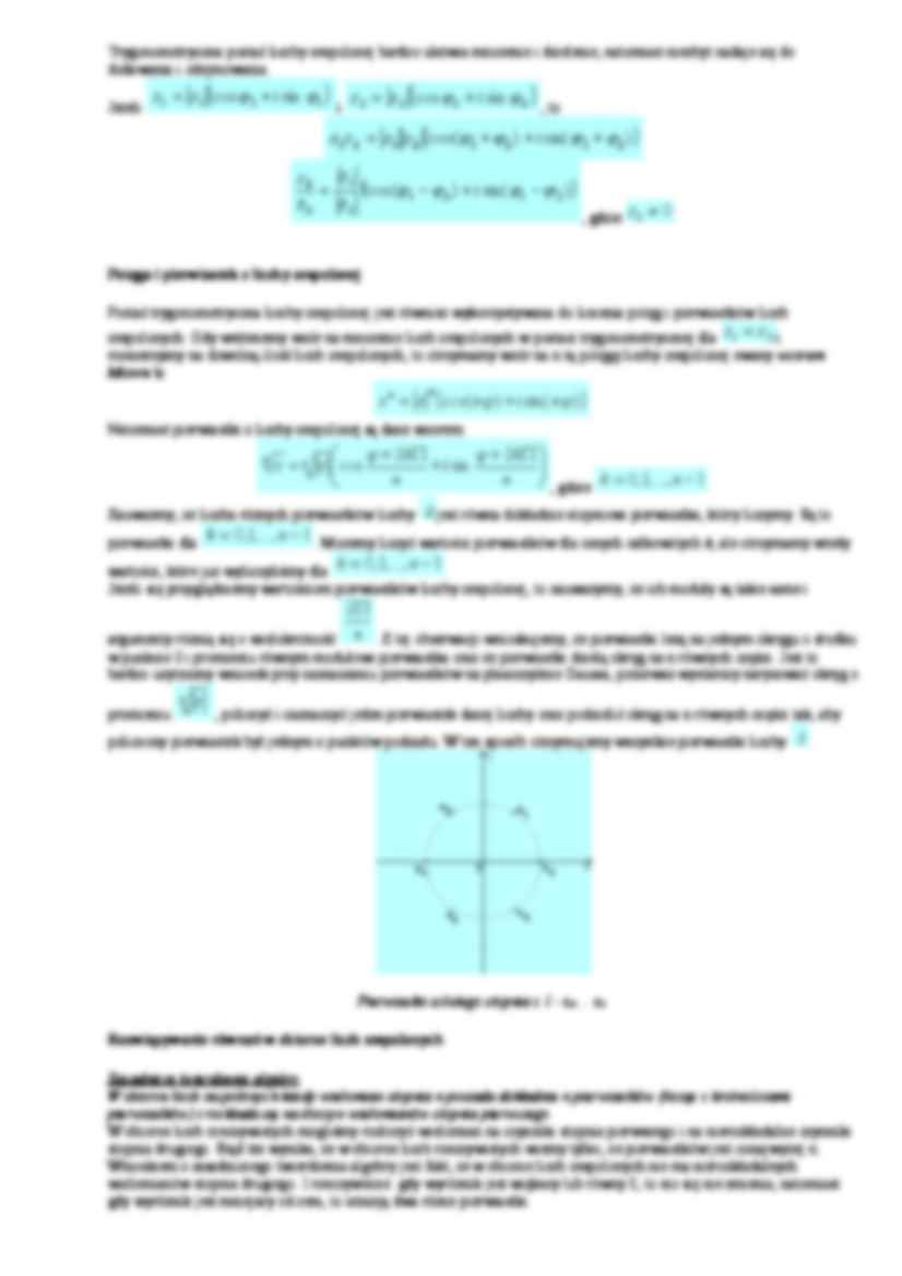 Liczby zespolone i ich interpretacja geometryczna - działania - strona 3