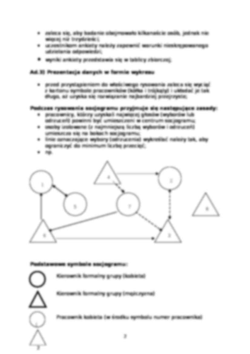 Technika socjogram - opis - strona 2