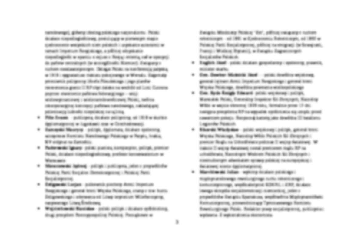 Historia polityczna Polski XX wieku - nazwiska - Świeżyński Józef - strona 3