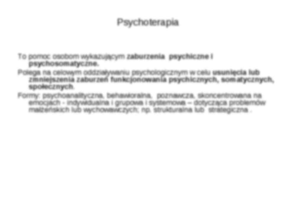 Formy pomocy psychologicznej - prezentacja na zajęcia - strona 2